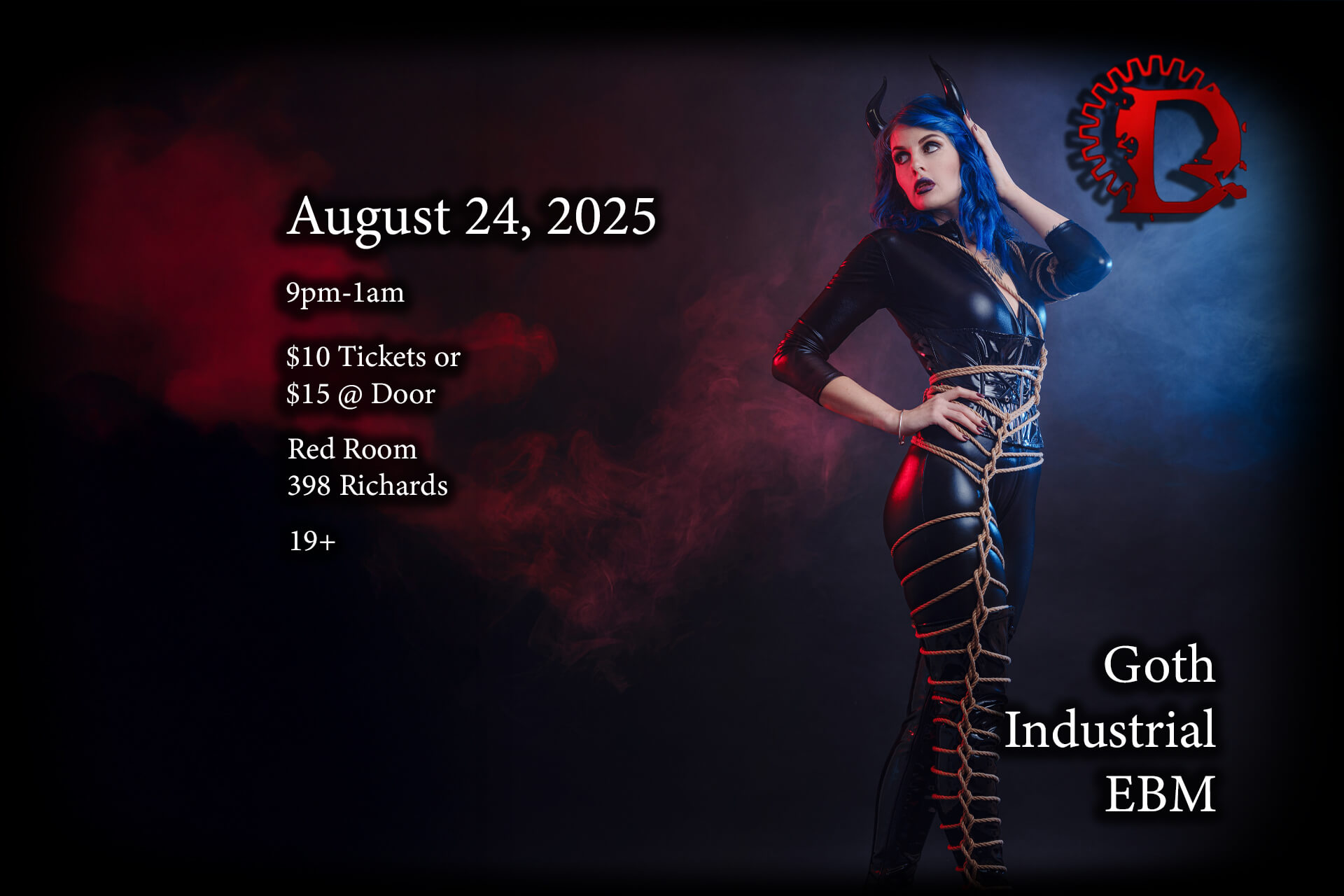 Descent 18th anniversary on August 24, 2025 at the Red Room in Vancouver